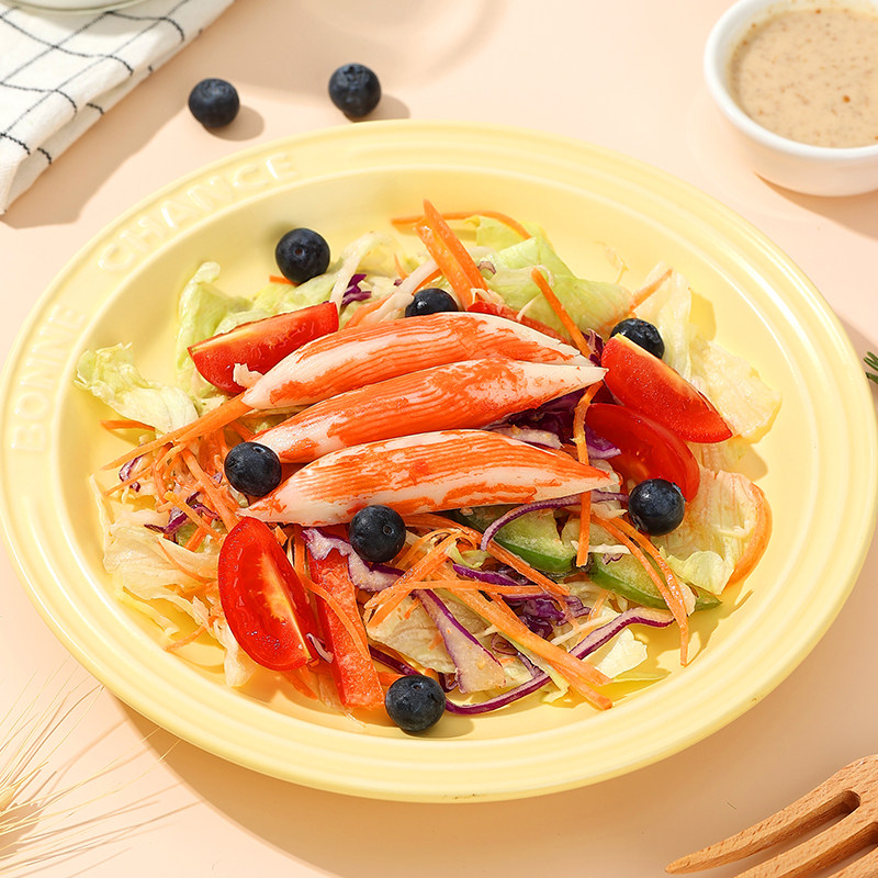 力诚宝宝DHA蟹味棒13g儿童海味零食蟹足手撕蟹肉蟹味棒高钙蟹味棒