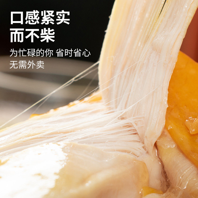 温氏鲜熟盐焗鸡好味鸡700g土鸡广式扒鸡手撕咸鸡烧鸡生鲜食品