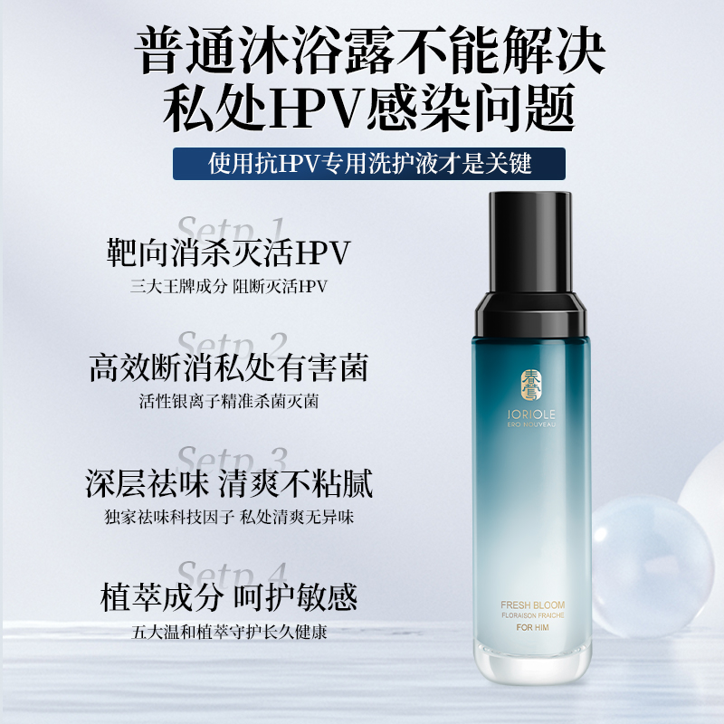 春莺男士洗液私处洗护液清洗液私密处护理液洗私护理液男性清洁 - 图0