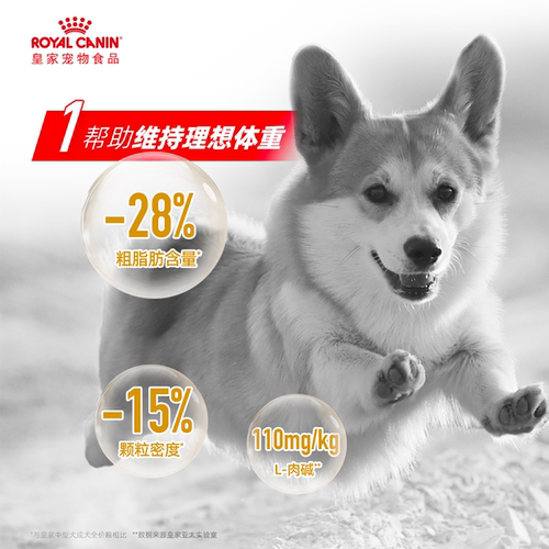 【尝鲜试吃】皇家全价狗粮CGA25柯基犬成犬专用粮试吃装50g*3包 - 图1