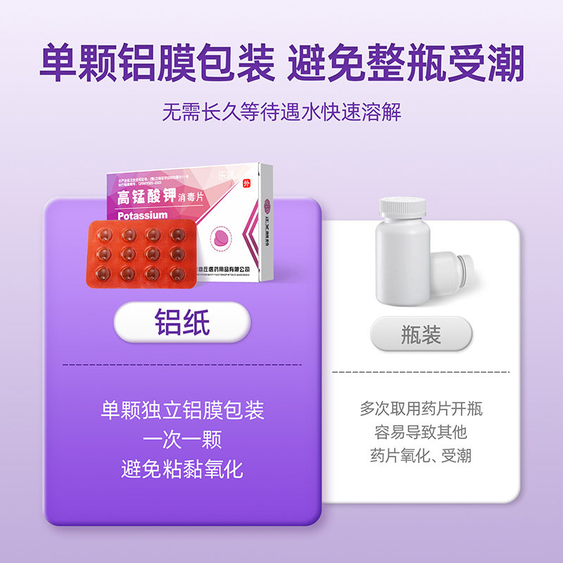 高锰酸钾片痔疮坐浴妇科专用粉末医用私处清洗产后护理泡脚鱼缸消,淘宝优惠券,粉丝福利购,淘宝优惠卷