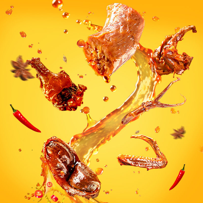 精武鸭肉零食大礼包578gx2盒鸭舌鸭爪鸭脖鸭货肉食熟食礼盒1156g,淘宝优惠券,粉丝福利购,淘宝优惠卷