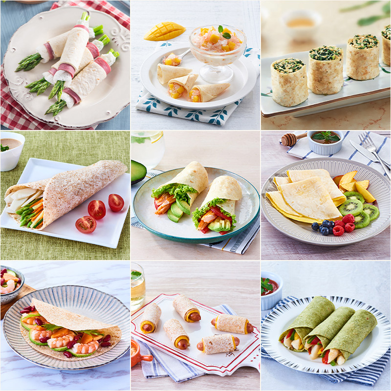 Mission/麦西恩香葱卷饼薄饼西式早餐春卷皮卷饼皮随心搭配,淘宝优惠券,粉丝福利购,淘宝优惠卷