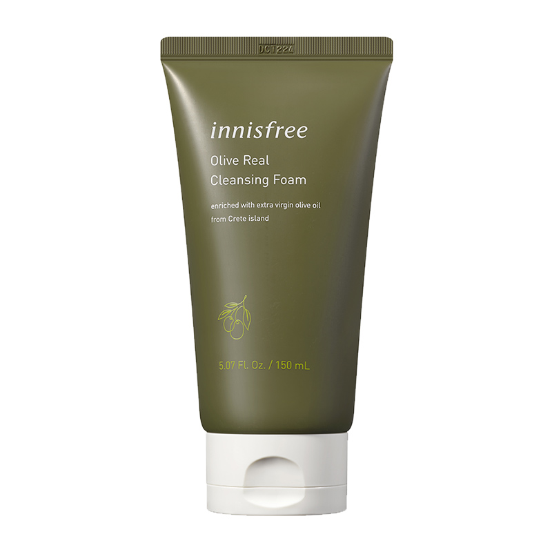 innisfree/悦诗风吟橄榄油泡沫洁面乳洗面奶150ml*1支水润不紧绷