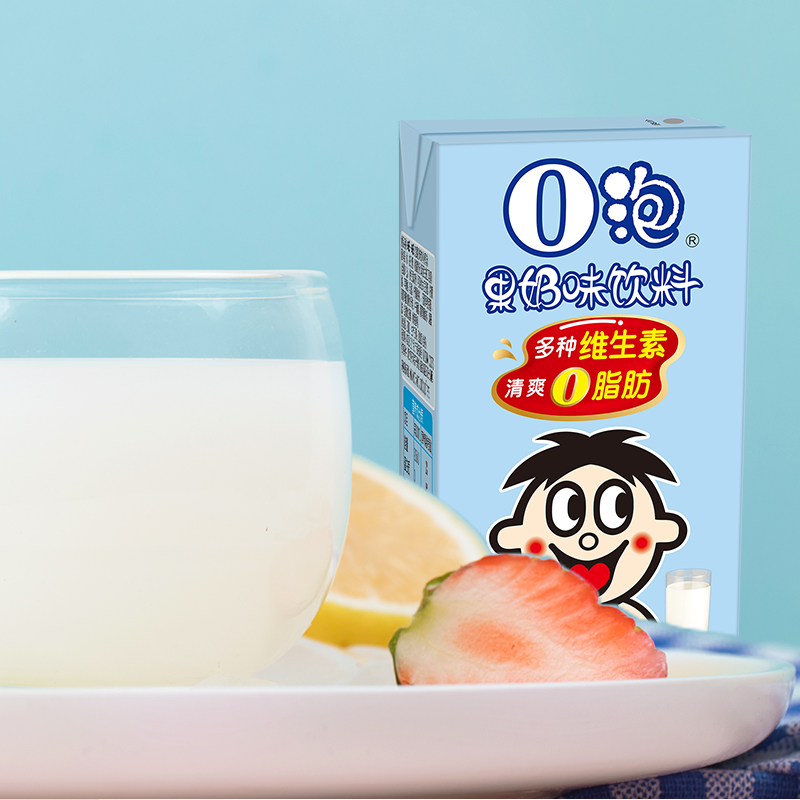 旺旺旺仔牛奶+O泡果奶组合(牛奶*12+O泡*4)儿童早餐奶125ml*16盒-图2