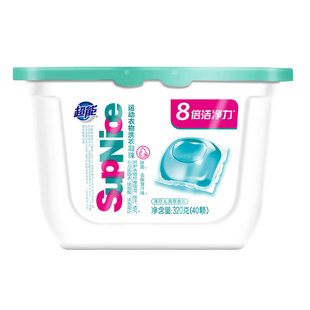 超能supnice洗衣凝珠薄荷40颗*2