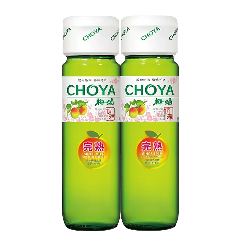 choya/俏雅梅酒梅子酒750mlx2瓶青梅果酒日式蝶矢夏日自制调酒-图0