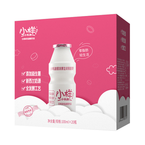 小样白桃味乳酸菌100ml*20瓶