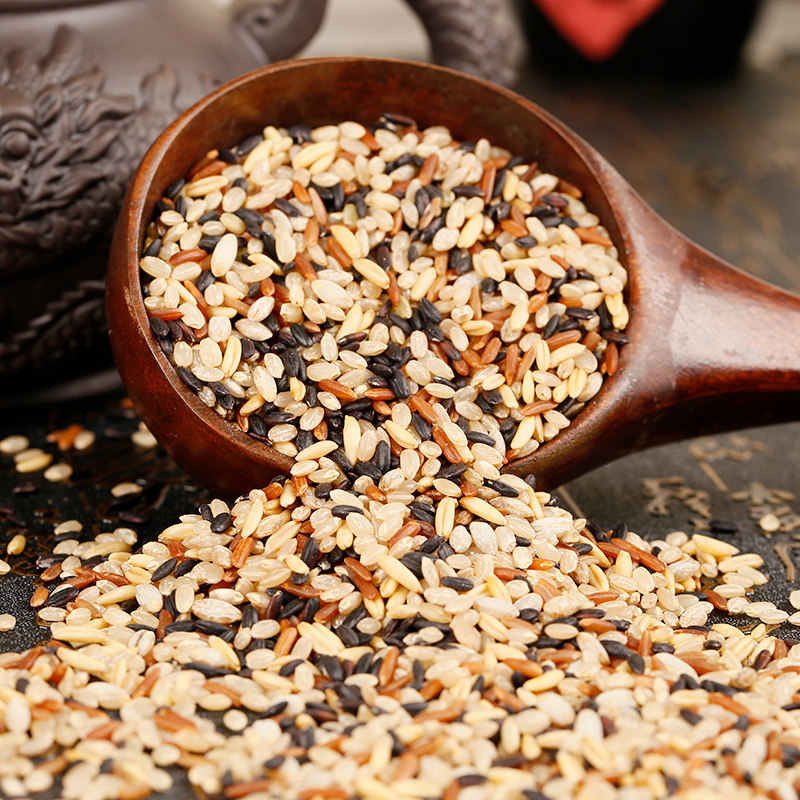 盖亚农场杂粮米七色糙米五谷杂粮糙米大米黑米红米紫米,淘宝优惠券,粉丝福利购,淘宝优惠卷