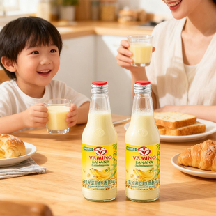 泰国进口哇米诺香蕉味豆奶300ml*6瓶
