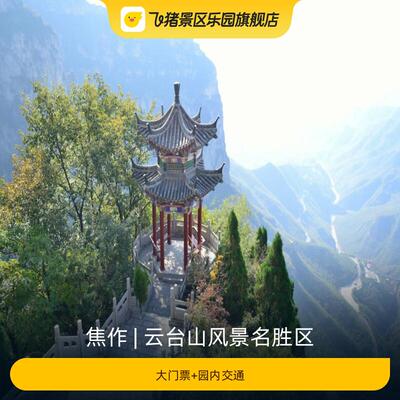 [云台山风景名胜区-大门票+园内交通]