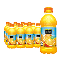虞书欣代言 美汁源果味果汁饮料果粒橙300mlx12瓶含维C可口可乐