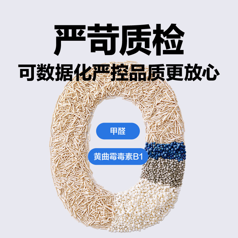 【送货上门】网易严选四合一混合猫砂豆腐砂除臭无尘
