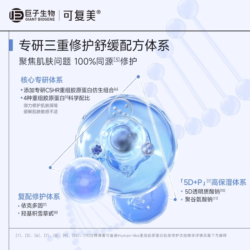 可复美重组胶原蛋白次抛精华胶原棒15支敏感肌保湿舒缓修护 - 图2