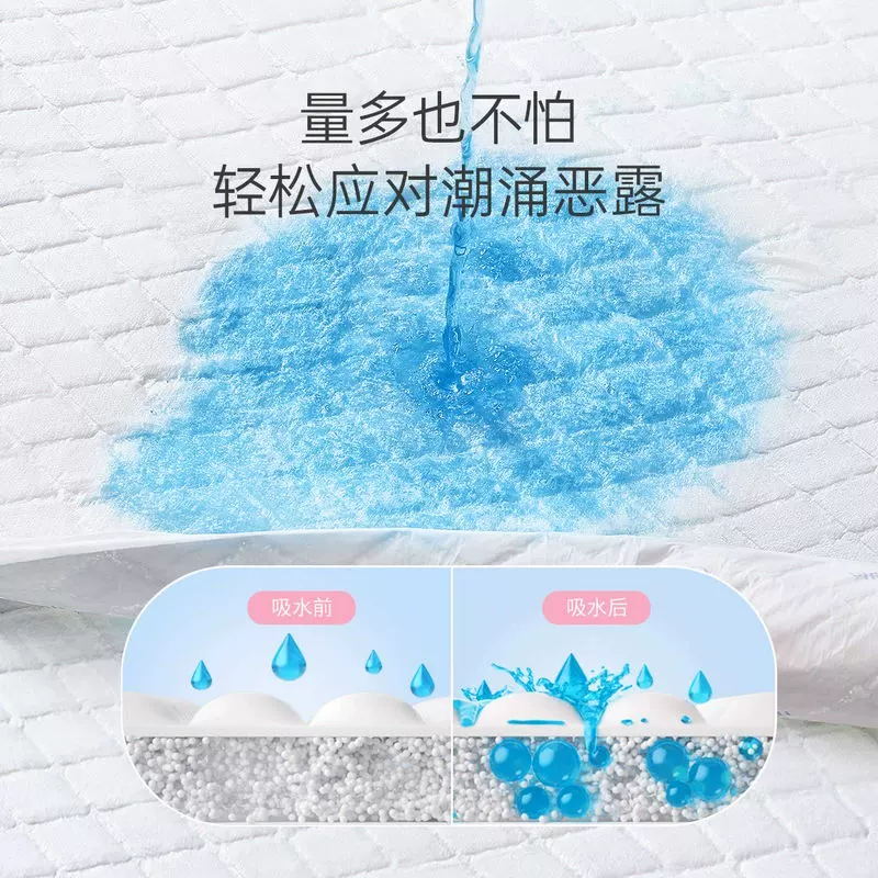 子初产褥垫产妇专用一次性床单60*90cm产后护理垫L码产妇垫女10片 - 图1