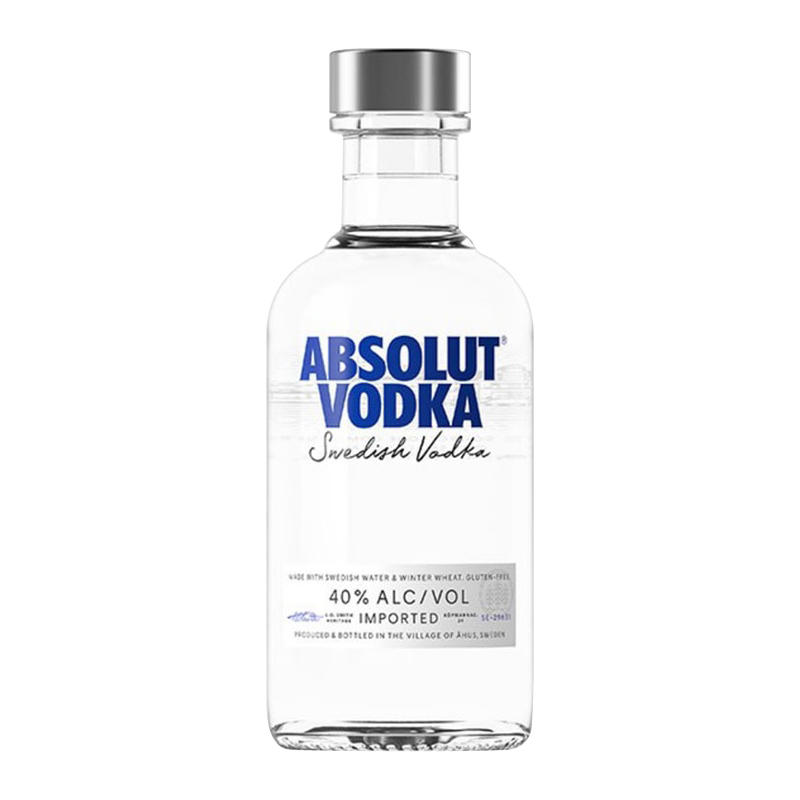 【于适同款】绝对Absolut伏特加原味200ml×1瓶进口洋酒烈酒特调-图3