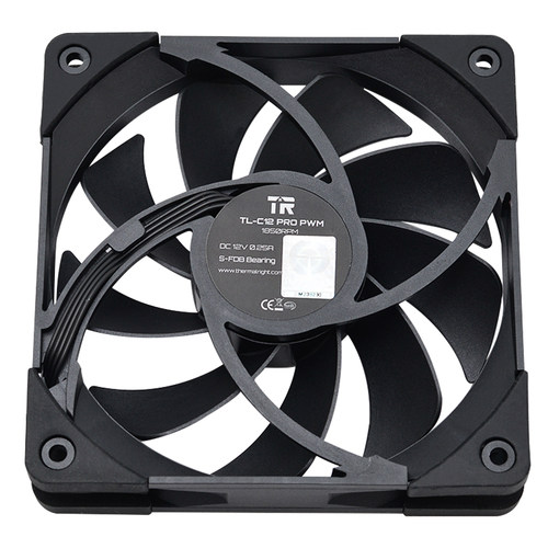 利民 TL-C12 PRO 12cm机箱风扇12厘米双面2次动平衡电脑水冷风扇 - 图2