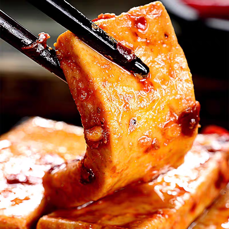 渝美滋Q弹嫩豆腐干解馋零食手磨豆干小吃休闲食品夜宵豆制品整箱 - 图1