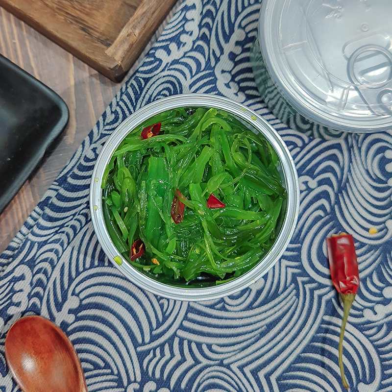 海草丝裙带菜海带丝开罐即食海藻沙拉中华海草沙律日料寿司海白菜 - 图1