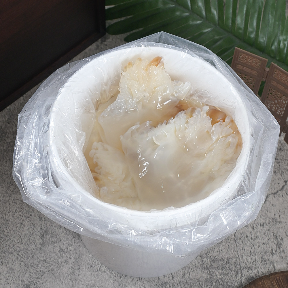 野生海蜇头大白花海蜇头小白花爽脆白海蜇头5斤桶装凉拌菜嘎嘣脆,淘宝优惠券,粉丝福利购,淘宝优惠卷