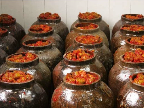 Wuxiang Mustard Old Ningbo выпустила целое горчичное ядро ​​горчичного горчика, рисовый соус Muster Yuyao, соленые огурцы, 1 Catties