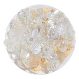 Прозрачный кремовый чехол для телефона из жемчуга с бантиком, набор материалов ручной работы, барсетка, аксессуар с аксессуарами, в цветочек, «сделай сам»