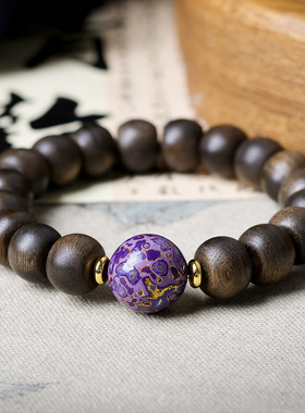 2025秋季上新白奇楠木鼓珠手链原