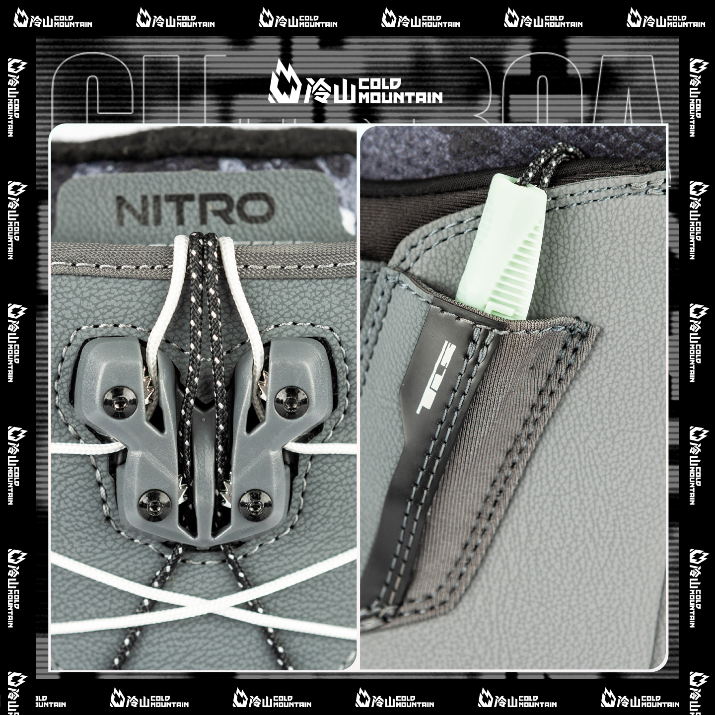 冷山雪具NITRO滑雪鞋尼卓VENTURE PRO单板雪鞋全能男款现货2526 - 图1