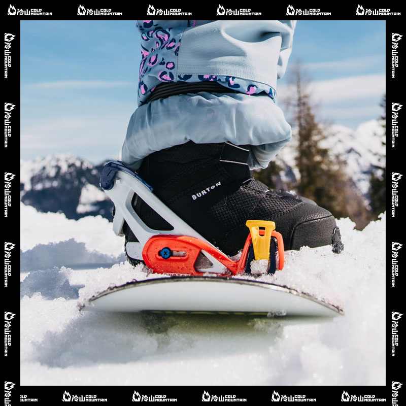 冷山雪具BURTON儿童固定器STEP ON GROM快穿一脚蹬单板固定器2526,淘宝优惠券,粉丝福利购,淘宝优惠卷