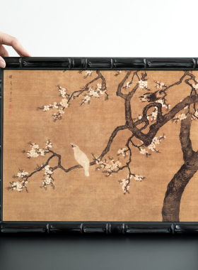 定制画框 竹节复古古典中古风宋式中国风新中式定做diy油画国画框