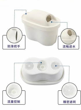 厂家直供6枚装净水壶滤芯滤水壶滤芯过滤壶净水器除垢滤芯代发