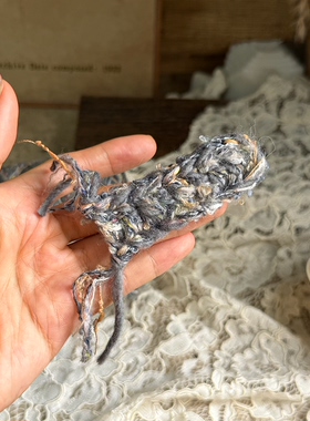 咿唔手混线-灰彩复古油画系特色钩织毛线diy棒针手账线包包帽子