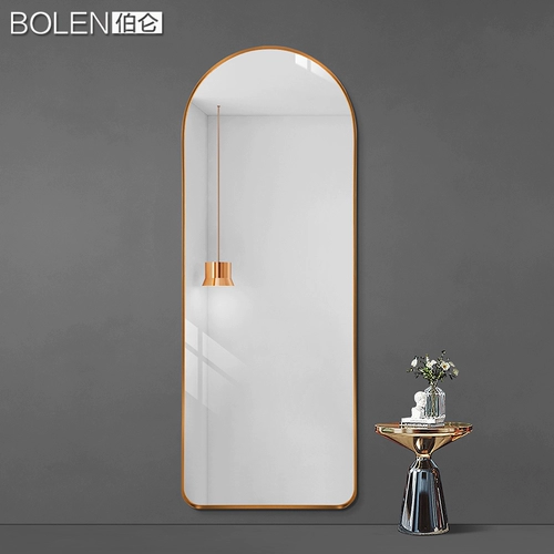 Bolen Modern French Light Luxury Rading Mirror Homeving Landing Test зеркало Стена