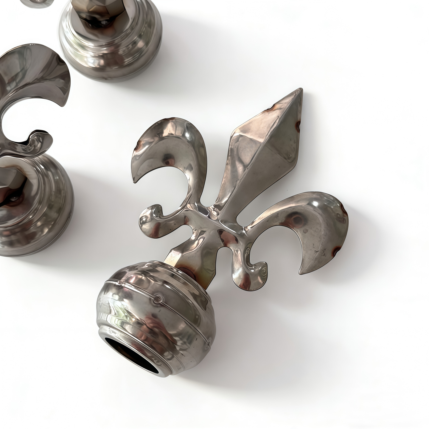 304不锈钢枪3163蝴蝶枪头19/22/25圆管大门庭院围栏装饰32尖花201,淘宝优惠券,粉丝福利购,淘宝优惠卷