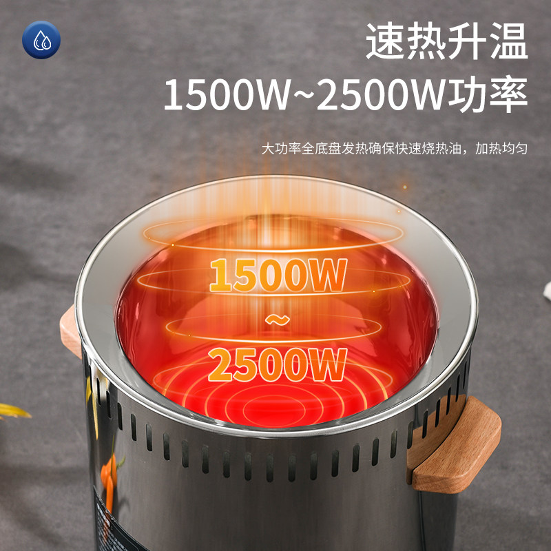 新款热油器商用智能恒温油炸机酸菜鱼油泼面饭店面馆多功能热油机,淘宝优惠券,粉丝福利购,淘宝优惠卷