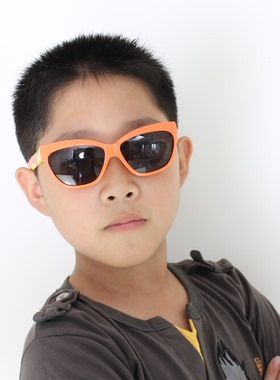 保圣儿童太阳镜偏光太阳眼镜男女童潮轻盈软腿宝宝孩子墨镜1407