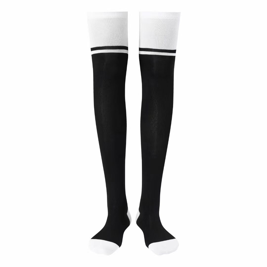 Callawav正品高尔夫球袜春秋新款百搭golf女袜弹力舒适过膝长袜白 - 图1