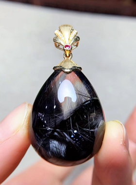 天然绿幽灵聚宝盆观音佛吊坠