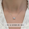 Full diamond cross necklace 18K gold natural real diamonds