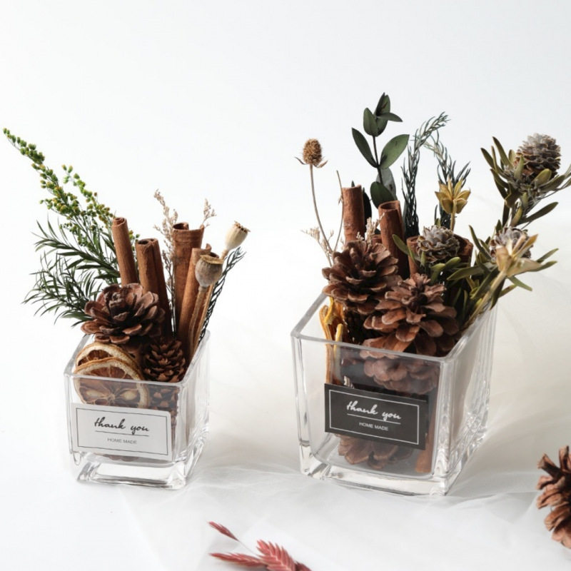 天然干花花束肉桂松果松塔干树枝树叶手工香薰diy材料包扩香套装,淘宝优惠券,粉丝福利购,淘宝优惠卷