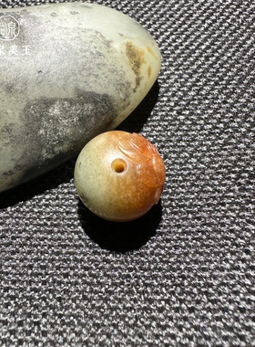 手链红沁籽料雕花精品