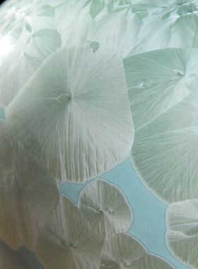 结晶釉瓷器装饰花瓶景德镇中式陶瓷花瓶家居客厅工艺品博古架摆件