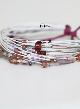 男女防水混合珠欧美原创手绳