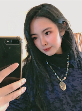 海的女儿项链手工绚丽风天然贝母