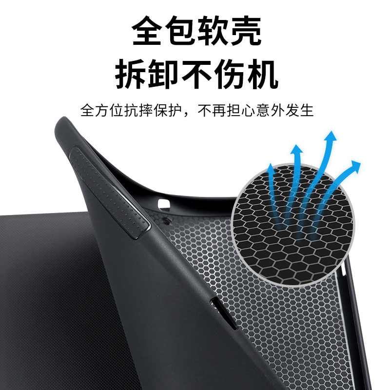 适用于OPPOPadAir保护套10.36英寸2022新款oppopad11寸笔槽全包软壳第一1代平板电脑air硅胶oppopad2防摔11.6 - 图1