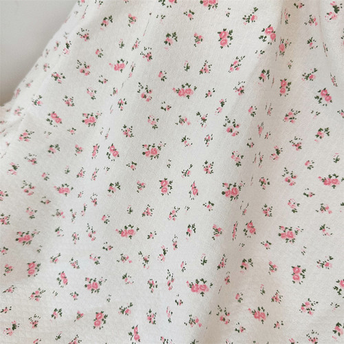 韩系小碎花纯棉亲肤手工diy衬衫连衣裙服装面料桌布窗帘布料 - 图3