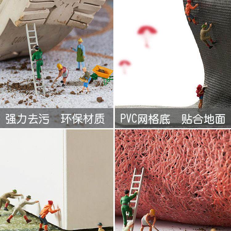 入户门地垫进门家用门垫防滑丝圈耐脏脚垫门口可裁剪pvc门外地毯,淘宝优惠券,粉丝福利购,淘宝优惠卷