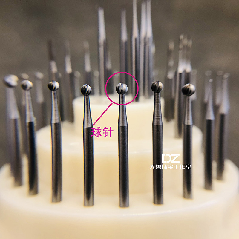 德国蓝盒钻针波针镶嵌核雕微镶针球针首饰工具柄2.35,淘宝优惠券,粉丝福利购,淘宝优惠卷