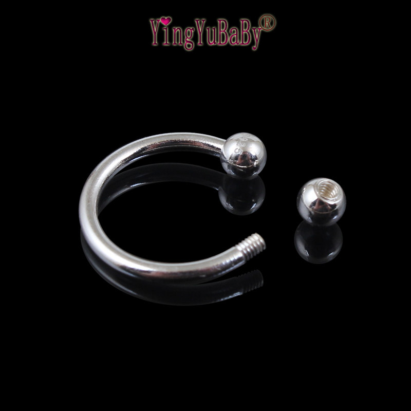 鼻钉S925纯银鼻环防过敏1.2mm细杆唇环男乳环乳钉针不敏感耳骨钉,淘宝优惠券,粉丝福利购,淘宝优惠卷