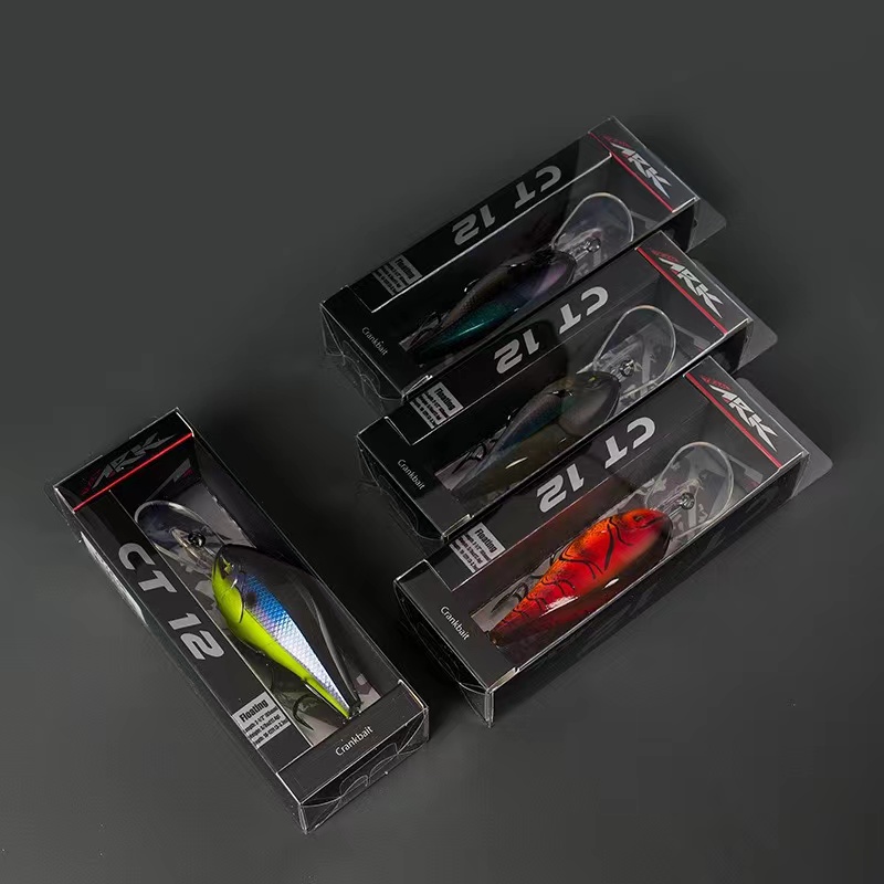 美国ARK新品CT8 CT12中深层路亚摇滚胖子crank硬饵搜索饵噪音拟饵 - 图3